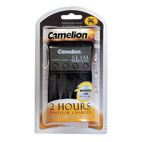 เครื่องชาร์จ Camelion Slim AA และ AAA ชาร์จถ่านเร็ว 2 ชั่วโมง ตัด