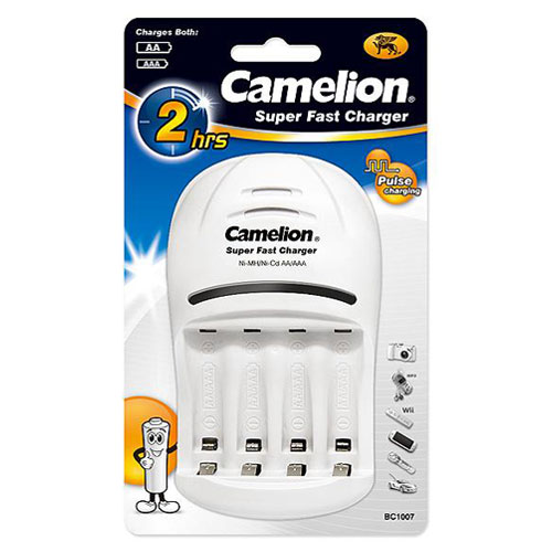 เครื่องชาร์จ Camelion AA และ AAA Super Fast Charger ชาร์จเร็ว 2 ชั่วโมง