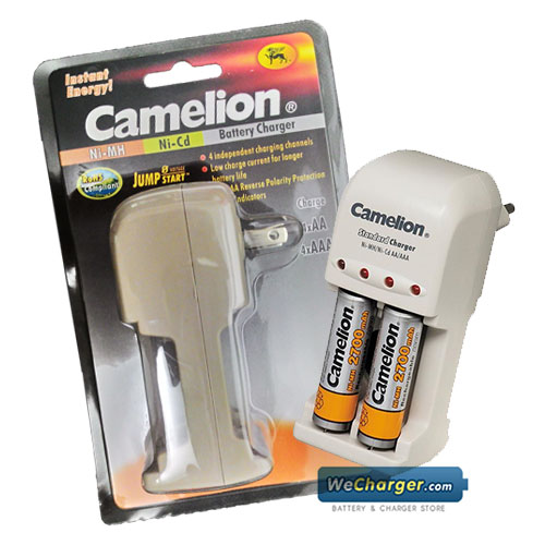 เครื่องชาร์จถ่าน Camelion ขนาดพกพา ตัวเล็ก ราคาถูก