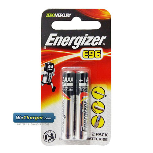 ถ่าน Energizer Alkaline 2 ก้อน ขนาด AAAA (สี่ A)