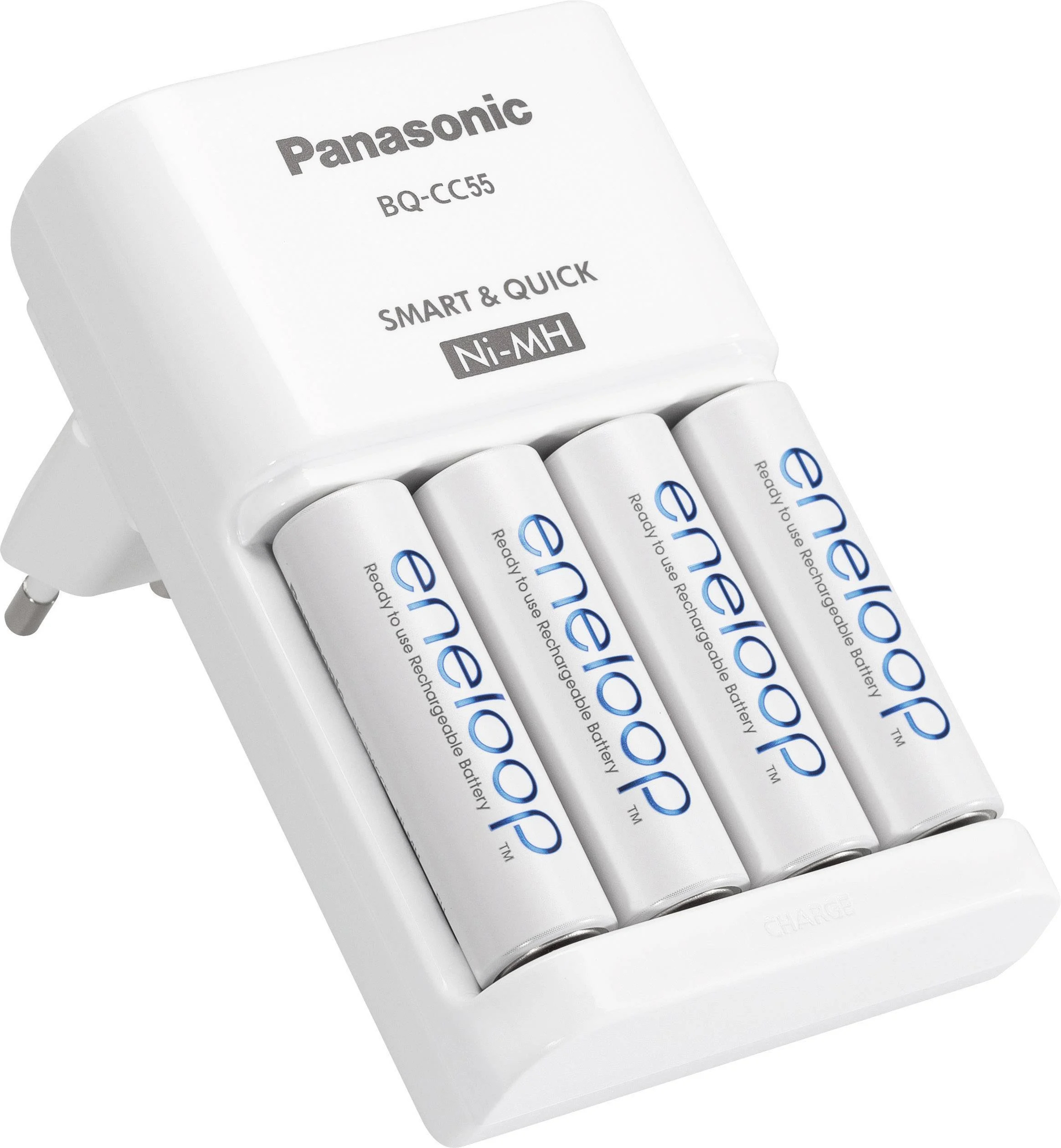 ชุดเครื่องชาร์จเร็วพร้อมถ่านชาร์จ Panasonic eneloop fast charger